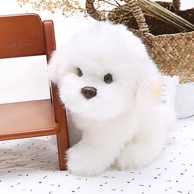 犬 ぬいぐるみ もふもふ笑顔の柴犬ともだち