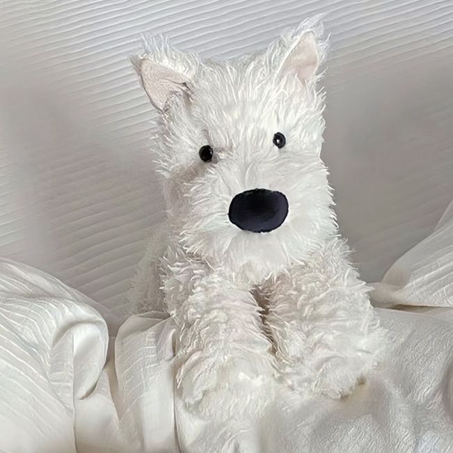 犬 ぬいぐるみ もふもふシュナウザーのお友達
