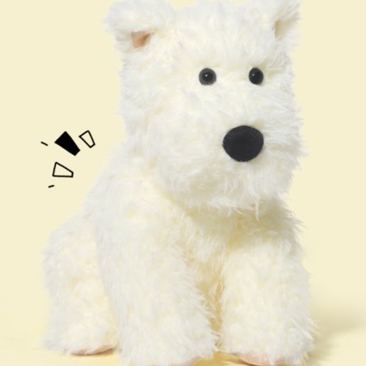犬 ぬいぐるみ もふもふ癒しのシュナウザー君