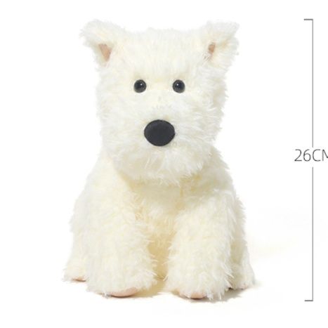 犬 ぬいぐるみ もふもふ癒しのシュナウザー君