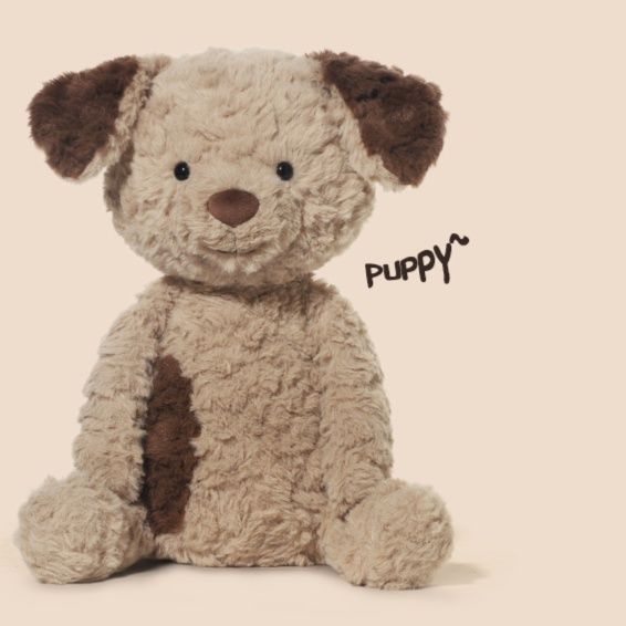 犬 ぬいぐるみ ふわもふ子犬のなかよしさん