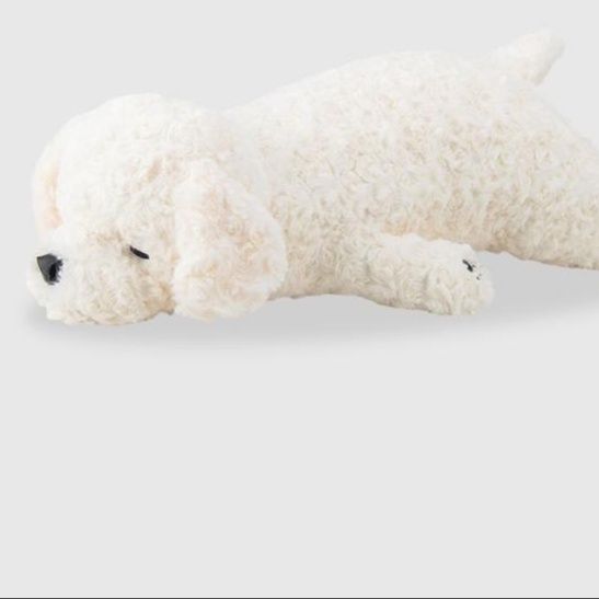 犬 ぬいぐるみ おやすみトイプードル 添い寝ぬいぐるみ