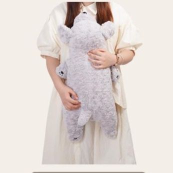 犬 ぬいぐるみ もふもふお昼寝トイプードル