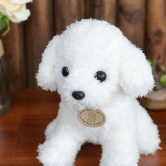 犬 ぬいぐるみ もふもふ愛されトイプードル
