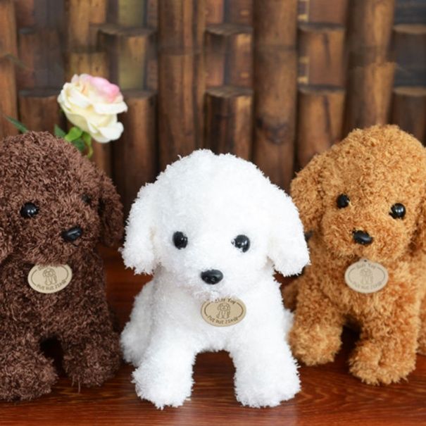 犬 ぬいぐるみ もふもふ愛されトイプードル