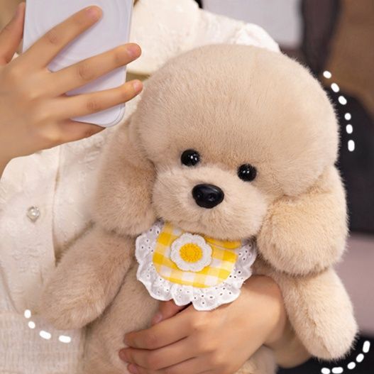 犬 ぬいぐるみ もふもふトイプードル抱きぬいぐるみ