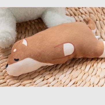 犬 ぬいぐるみ おやすみ柴犬ぬいぐるみ
