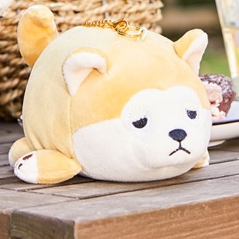 犬 ぬいぐるみ おでかけまるまる柴犬ちゃん