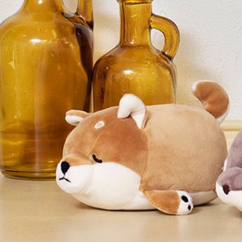 犬 ぬいぐるみ 癒しの柴犬マッサージピロー