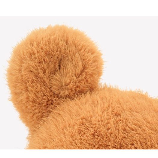 犬 ぬいぐるみ ふわふわ座りポーズ柴犬ぬいぐるみ