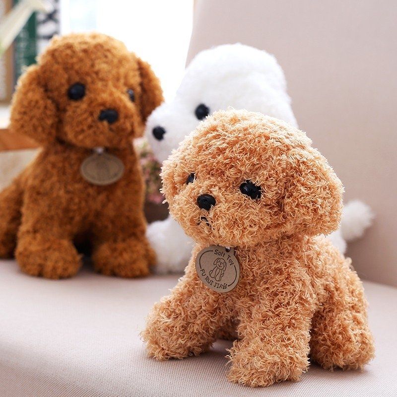 犬 ぬいぐるみ 可愛いトイプードルぬいぐるみ犬のおもちゃ