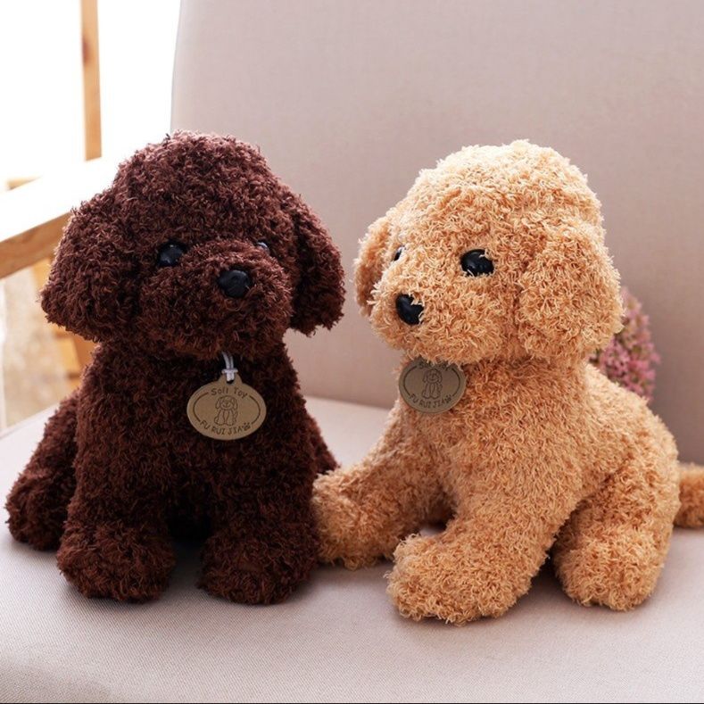 犬 ぬいぐるみ 可愛いトイプードルぬいぐるみ犬のおもちゃ
