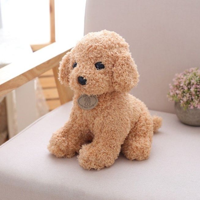 犬 ぬいぐるみ 可愛いトイプードルぬいぐるみ犬のおもちゃ