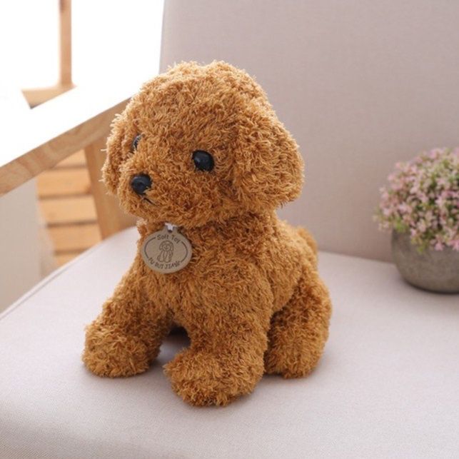 犬 ぬいぐるみ 可愛いトイプードルぬいぐるみ犬のおもちゃ