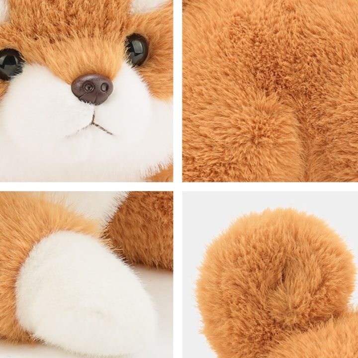 犬 ぬいぐるみ ふせポーズが愛らしい柴犬ぬいぐるみ