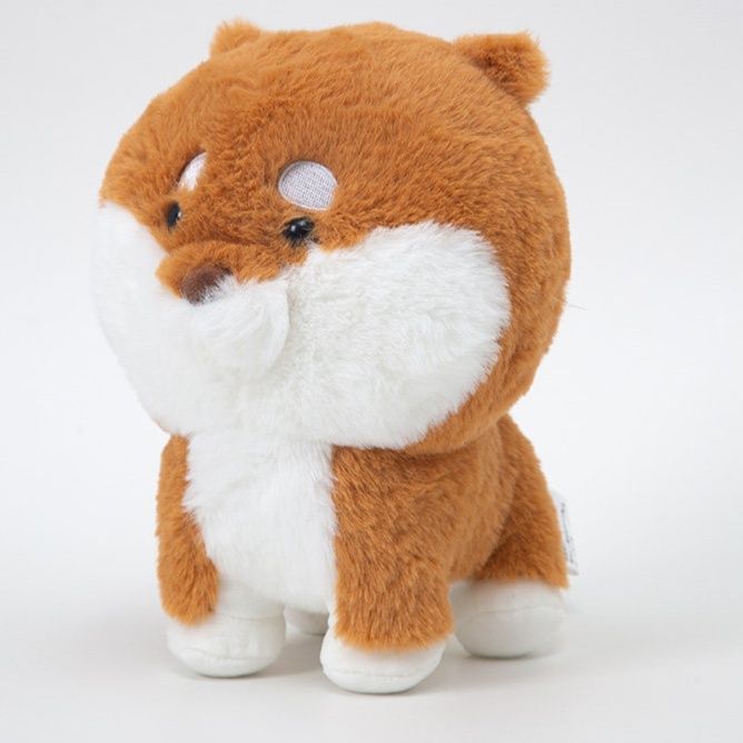 犬 ぬいぐるみ もちもち豆柴犬のお座りぬいぐるみ