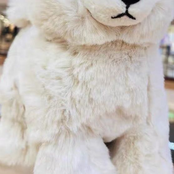 犬 ぬいぐるみ ふわふわもこもこポメラニアン抱き枕サイズぬいぐるみ