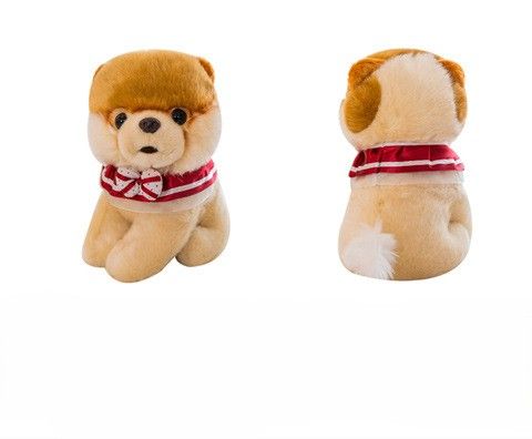 犬 ぬいぐるみ マリン風スカーフ付きポメラニアンぬいぐるみ
