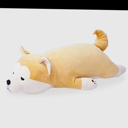 犬 ぬいぐるみ ごろ寝秋田犬特大抱き枕ぬいぐるみ