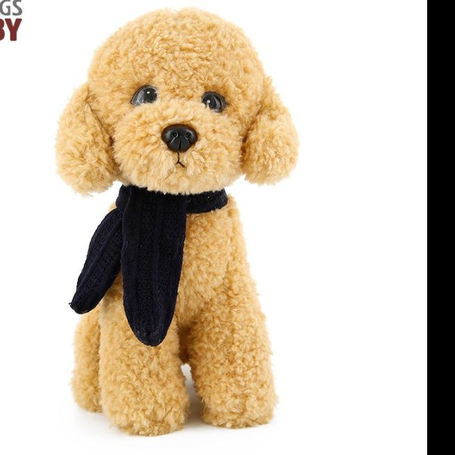 犬 ぬいぐるみ おすわりトイプードル ふわもこ犬のぬいぐるみ