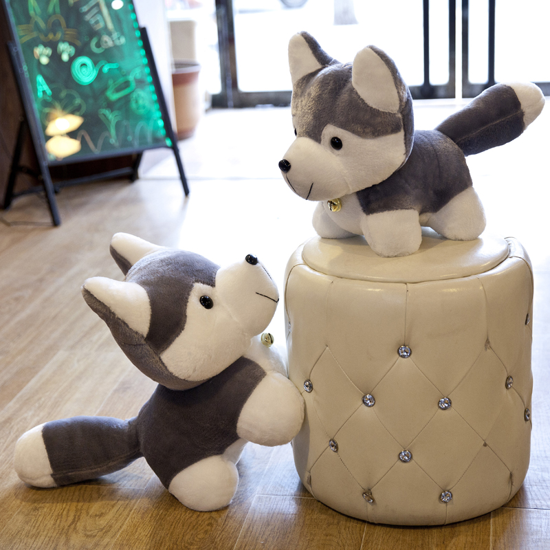 犬 ぬいぐるみ 愛らしい表情の柴犬ぬいぐるみ