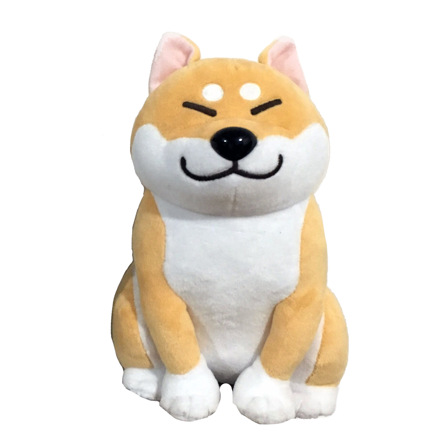 犬 ぬいぐるみ にこにこ笑顔の柴犬ぬいぐるみ
