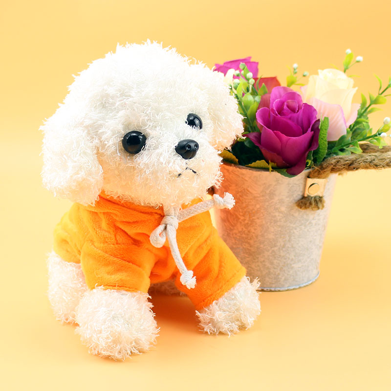犬 ぬいぐるみ もふもふ愛されトイプードル