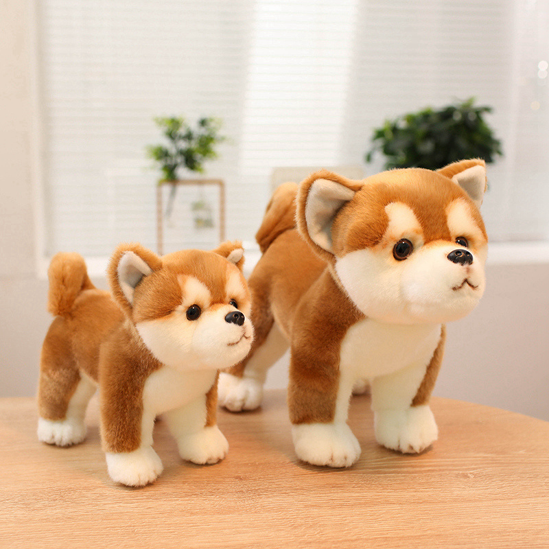 犬 ぬいぐるみ もふもふ忠犬 柴ぬいぐるみ