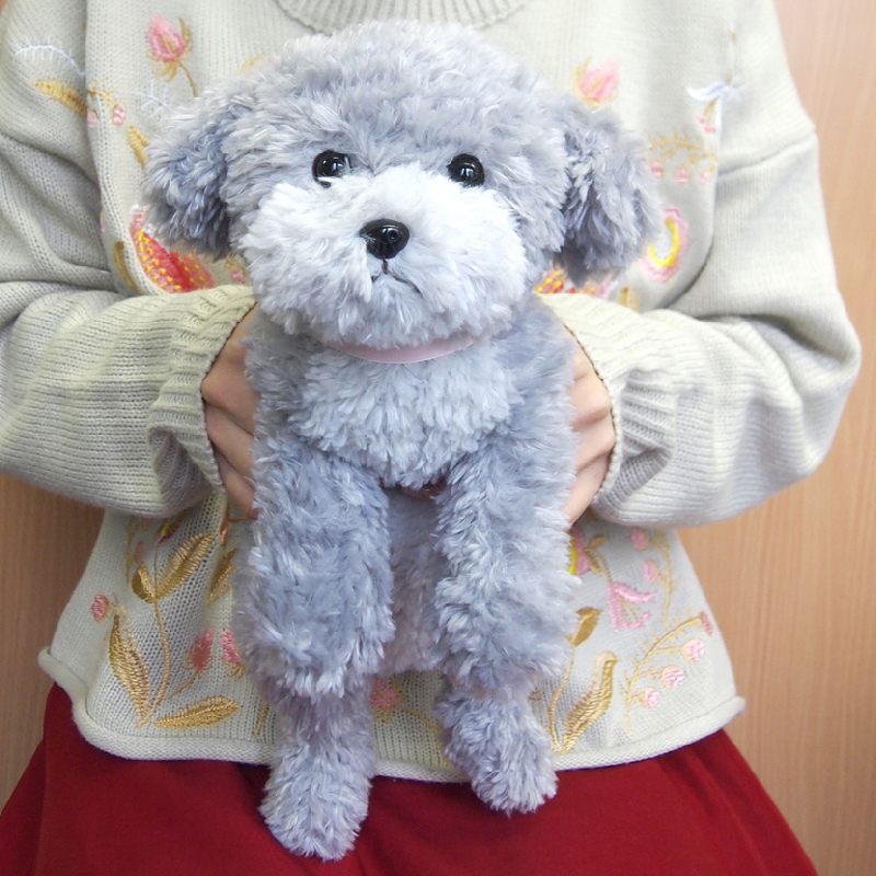 犬 ぬいぐるみ ふわもこプードルの夢うさぎ