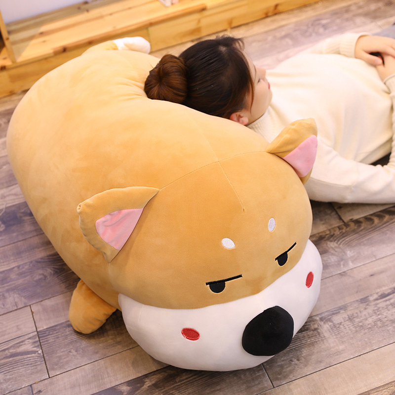 犬 ぬいぐるみ もちもち抱き枕 柴犬ぬいぐるみ 添い寝クッション