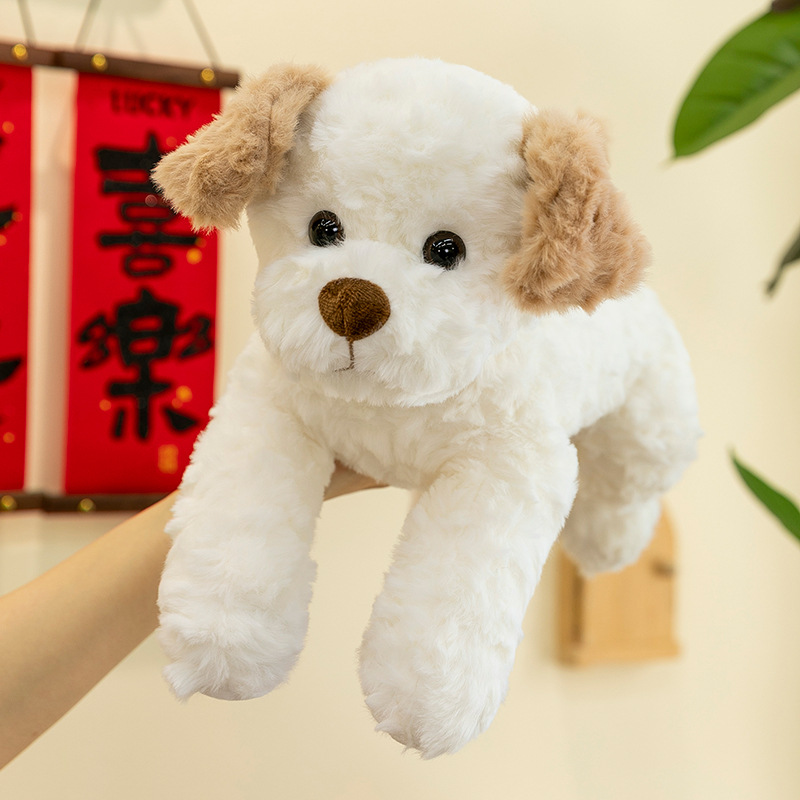 犬 ぬいぐるみ ふわふわもこもこシュナウザー風抱き枕犬ぬいぐるみ