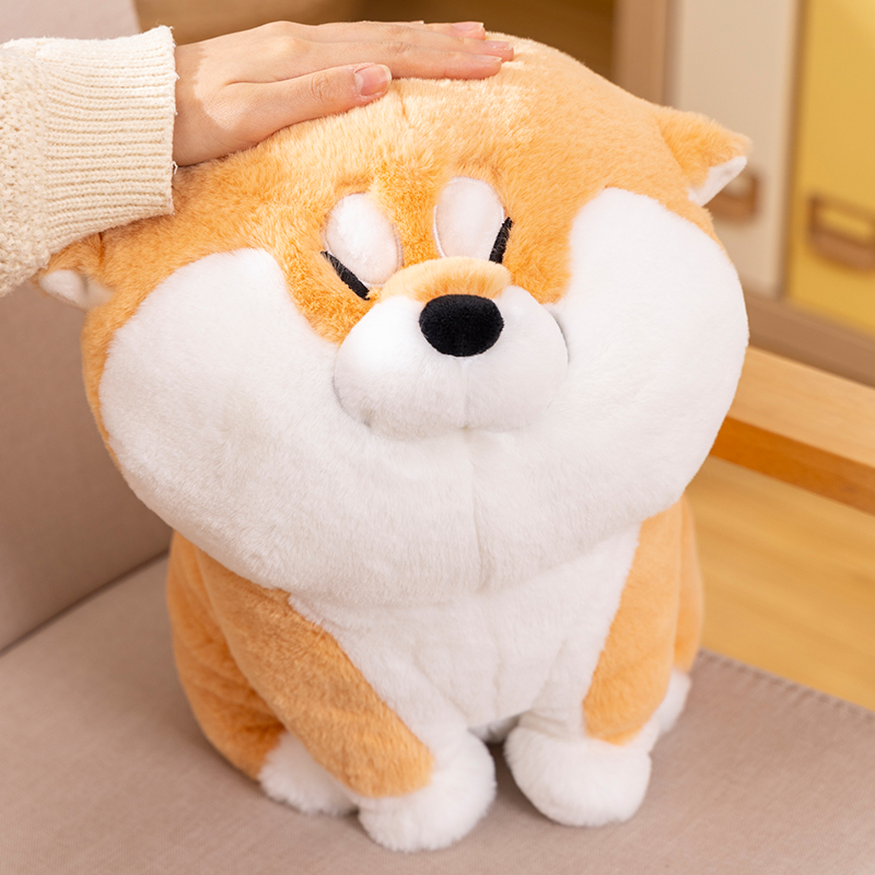 犬 ぬいぐるみ もちもち柴犬 抱き枕ぬいぐるみ