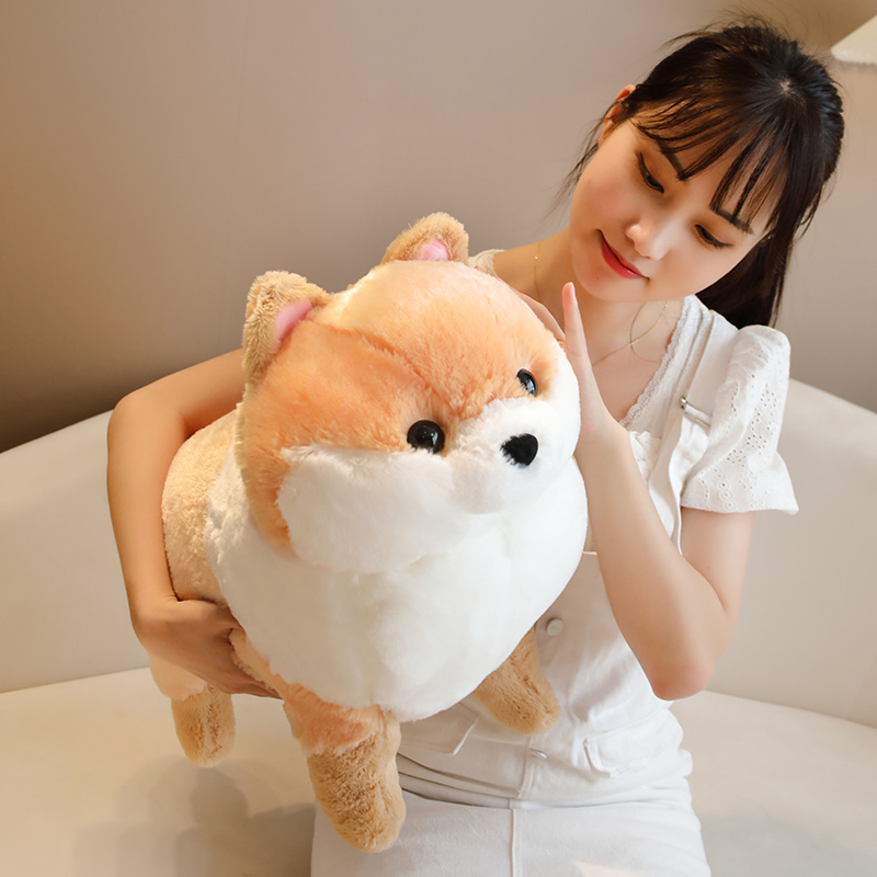 犬 ぬいぐるみ もちもち柴犬抱き枕ぬいぐるみ