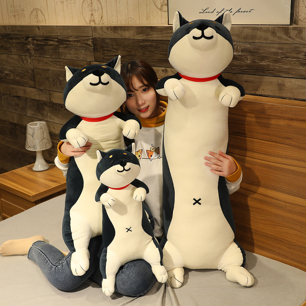犬 ぬいぐるみ もちもち柴犬特大抱き枕