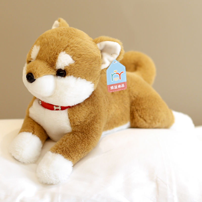 犬 ぬいぐるみ ふわもち添い寝柴犬