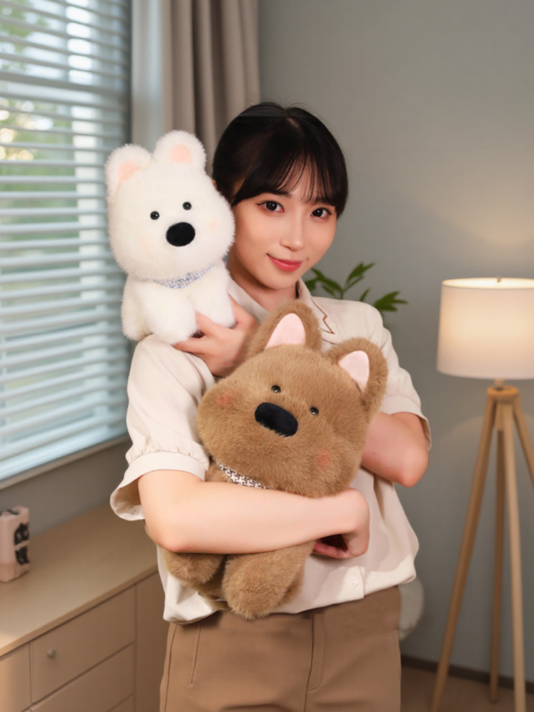 犬 ぬいぐるみ ふわもち秋田子犬ぬいぐるみ