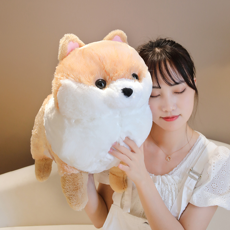 犬 ぬいぐるみ もちもち柴犬抱き枕ぬいぐるみ