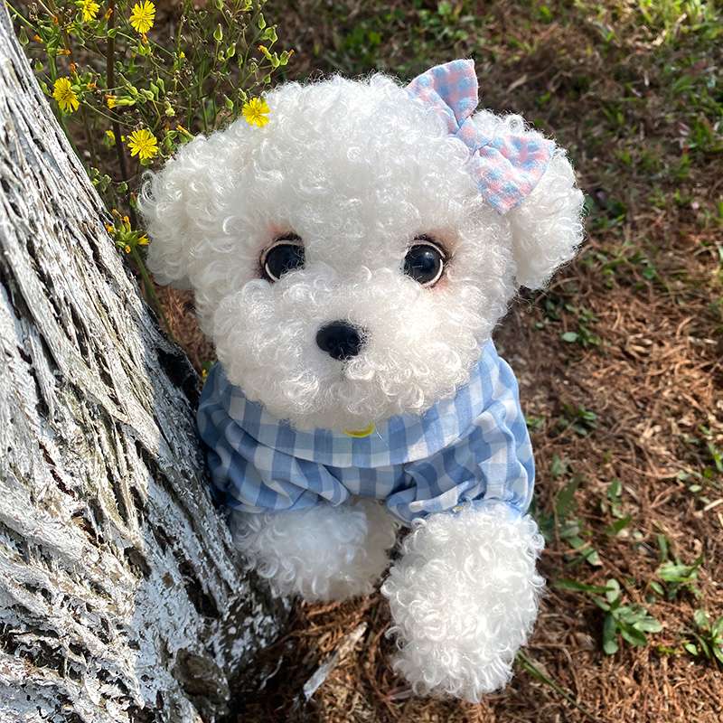 犬 ぬいぐるみ もこもこ トイプードル ぬいぐるみ