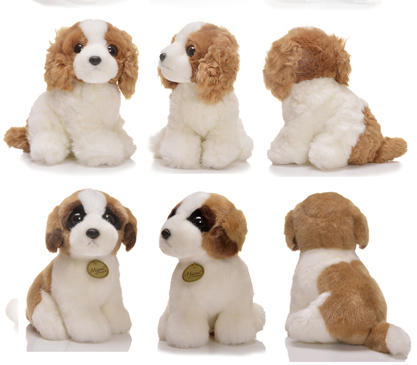 犬 ぬいぐるみ もふもふトイプードルのお友達