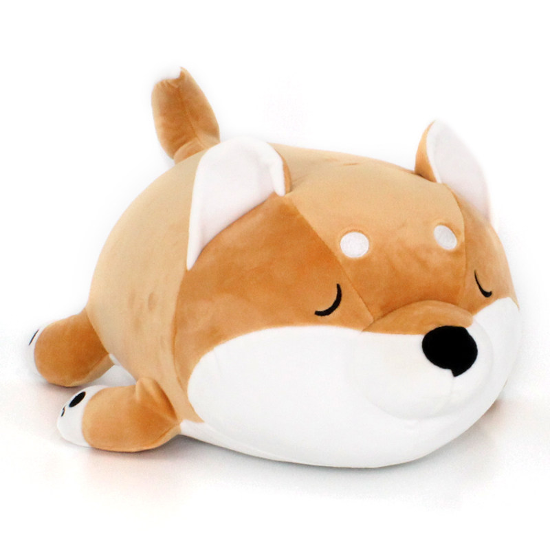 犬 ぬいぐるみ もちもち柔らか秋田犬の抱き枕ぬいぐるみ