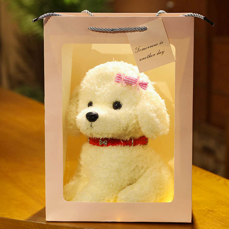 犬 ぬいぐるみ もふもふトイプードル抱きぬいぐるみ