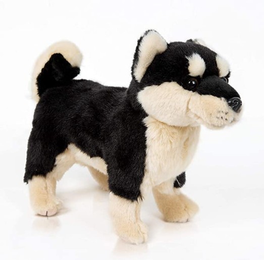 犬 ぬいぐるみ もふもふ忠犬 まめしば