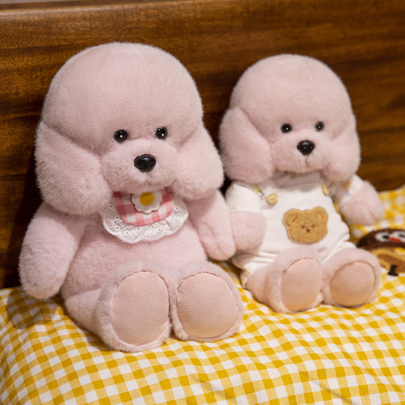 犬 ぬいぐるみ もふもふトイプードル抱きぬいぐるみ