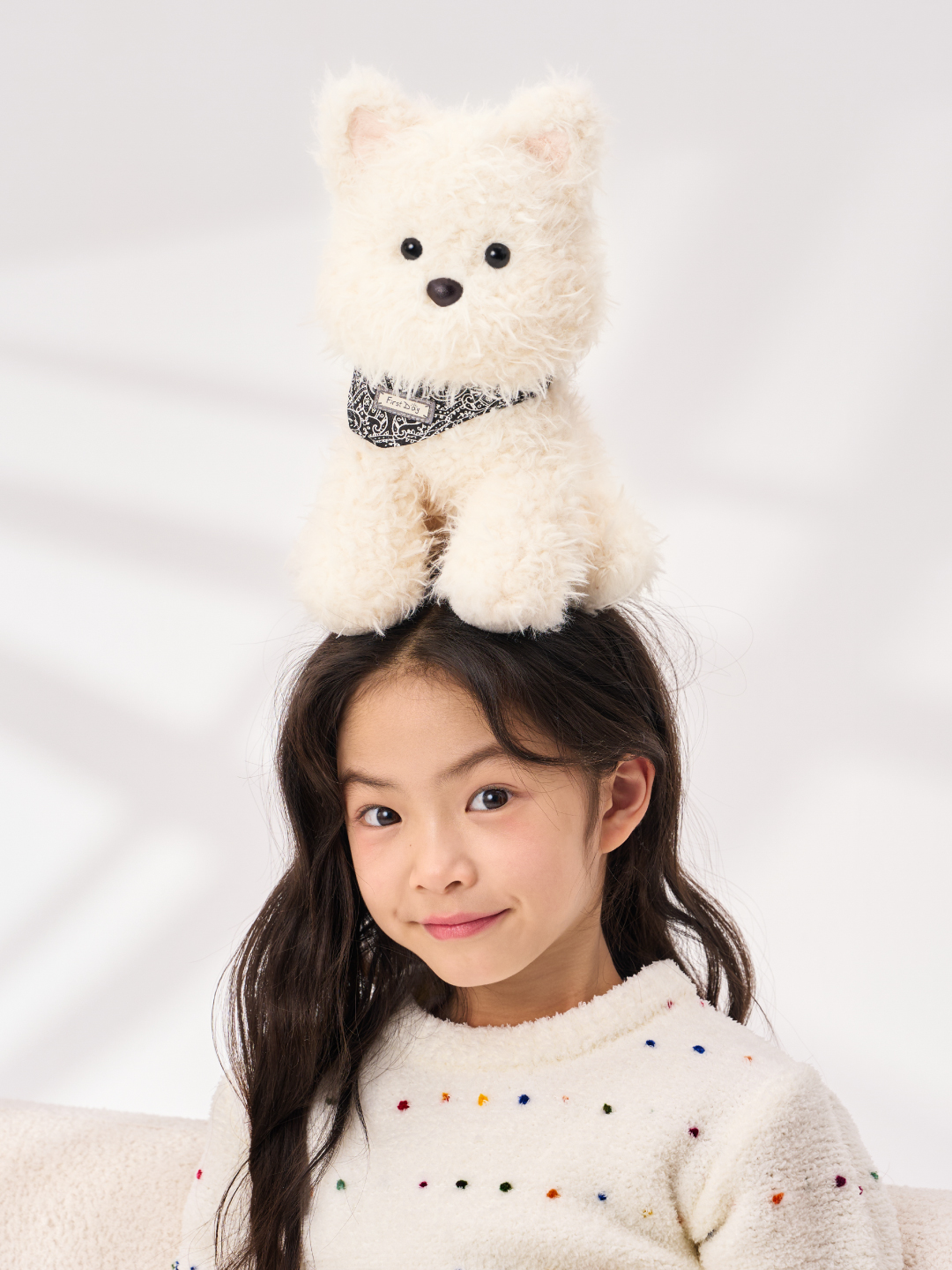 犬 ぬいぐるみ もふもふシュナウザーの親友