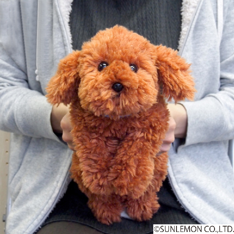 犬 ぬいぐるみ もふもふプードル抱き枕