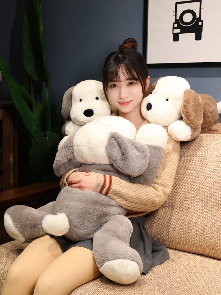 犬 ぬいぐるみ なかよしトイプードル親子