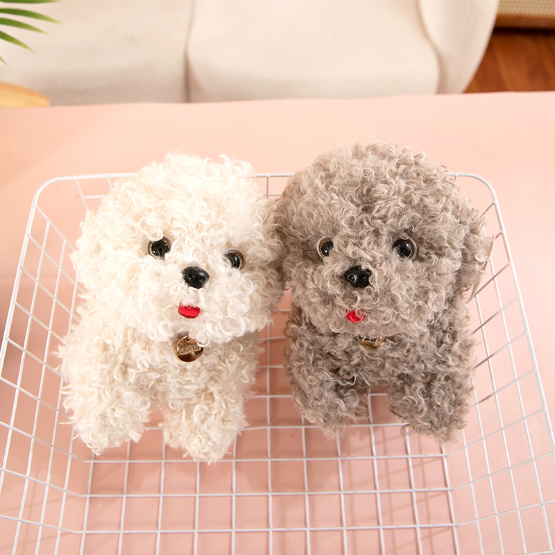 犬 ぬいぐるみ もふもふトイプードル抱っこ友達