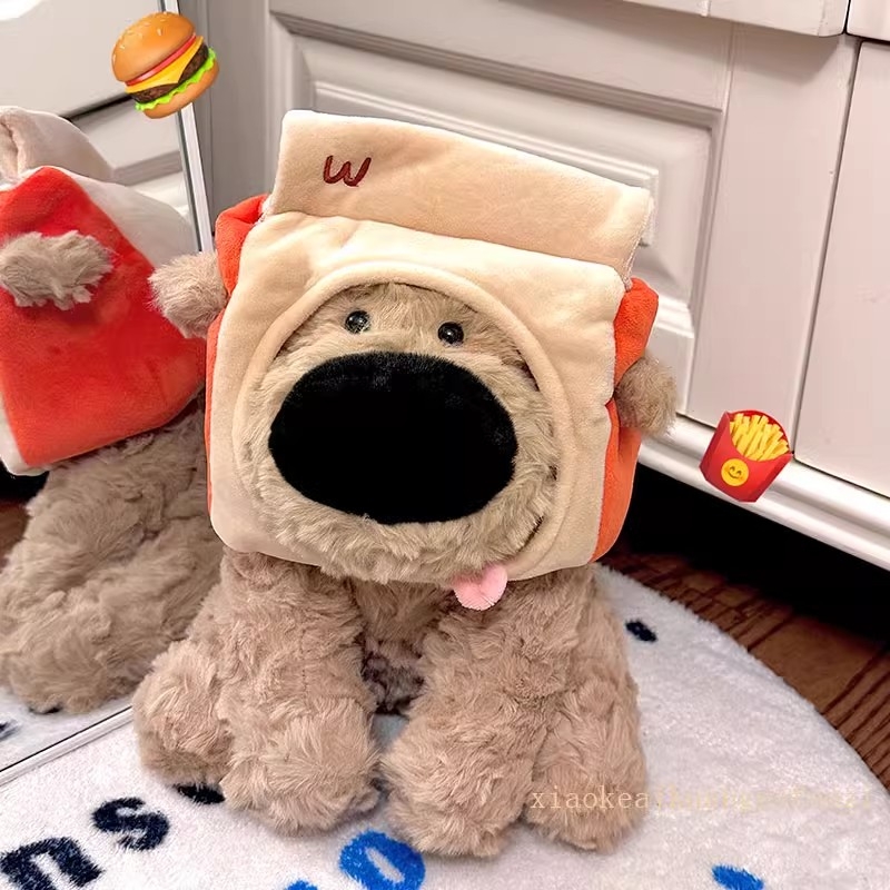 犬 ぬいぐるみ もぐもぐプードル君