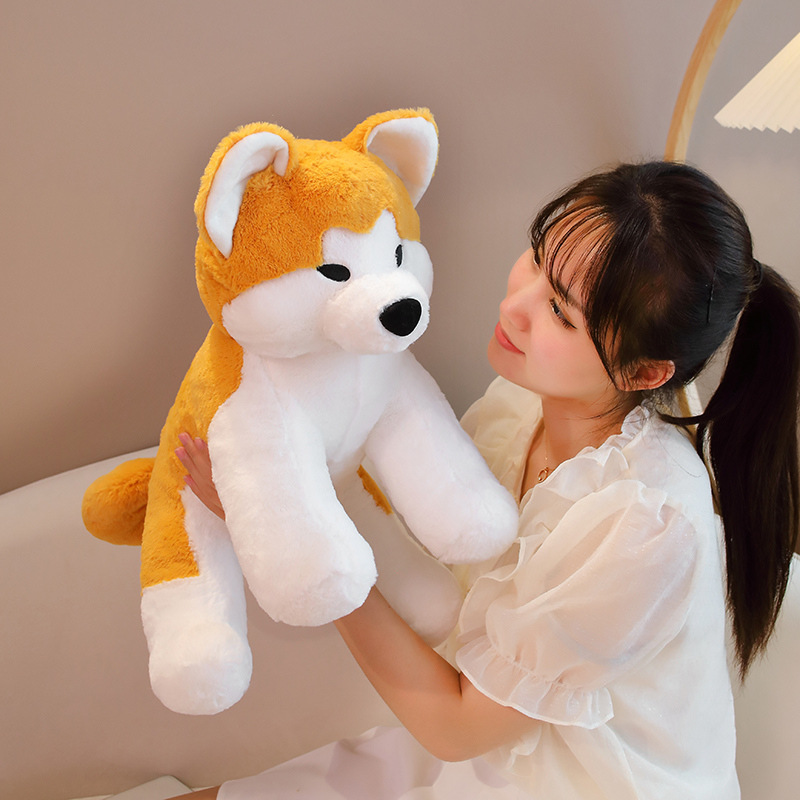 犬 ぬいぐるみ もちもち抱き心地秋田犬特大ぬいぐるみ