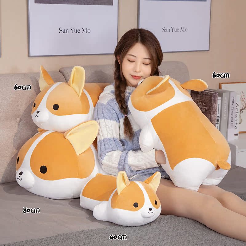 犬 ぬいぐるみ もちもち添い寝柴犬ぬいぐるみ